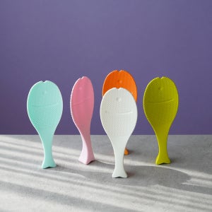 친환경 밥주걱 1택일 (물고기모양, 다람쥐모양 5가지 색상)