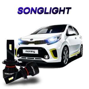 [송라이트] 올뉴모닝 ja SL20000 H7 LED전조등 상향등 하향등 라이트