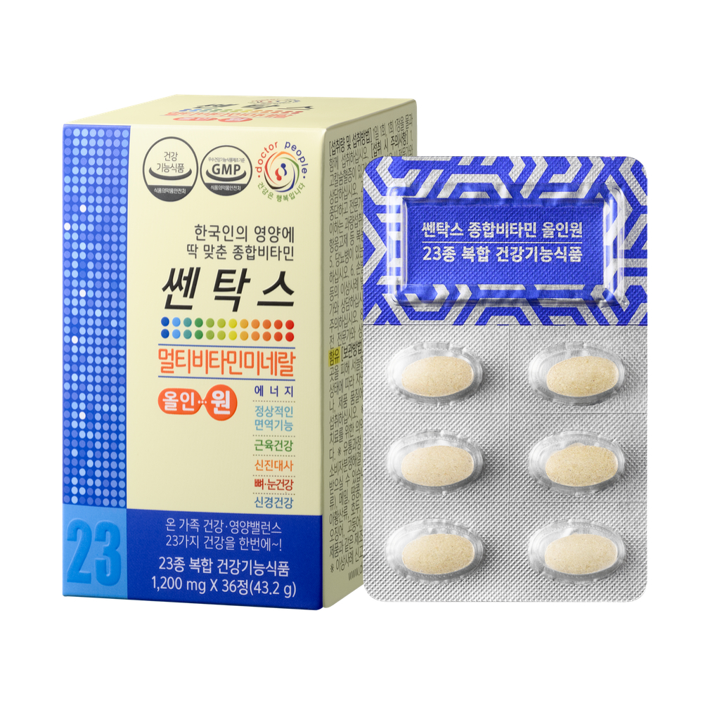 닥터<b>피플</b> 쎈탁스 올인원 멀티비타민 36정 1박스