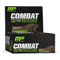 MusclePharm Combat Crunch Protein Bar Chocolate Cake 머슬팜 컴뱃 크런치 프로틴바 초콜렛 케이크 12개입