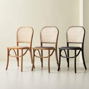 가구로드 마티스 라탄 체어 곡목 원목의자 디자인 업소용 카페 인테리어 의자