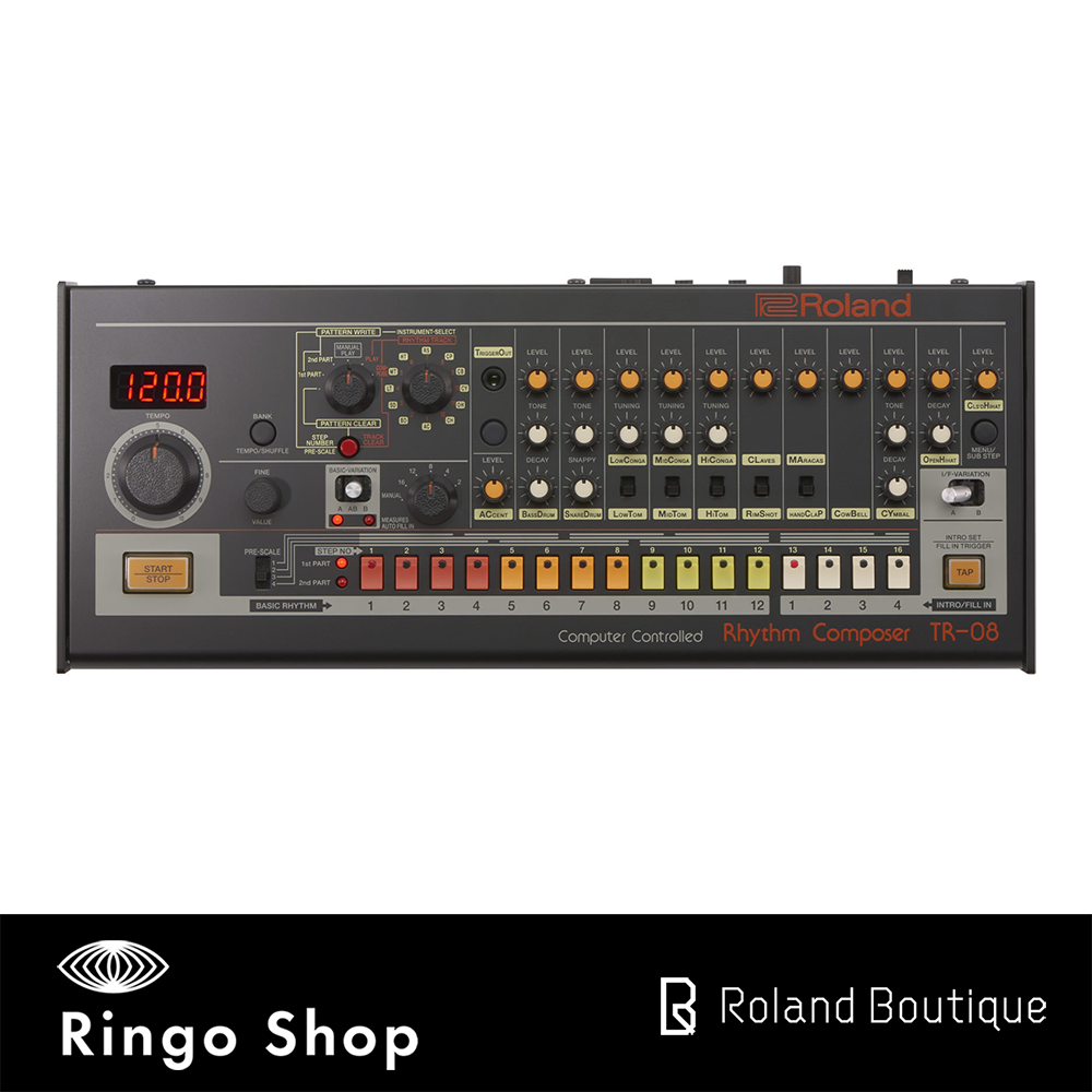 Roland TR-08 드럼머신 TR08 롤랜드 부티크 국내정식수입품