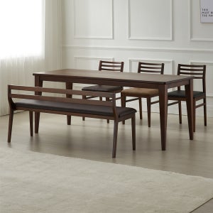 까사나인 헤리티지 국내제작 월넛 호두나무 식탁세트 4인용 6인용 8인용 식탁세트