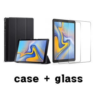 갤럭시탭A 8.0 2019 with S펜 SM-P200 P205 스마트케이스+강화유리 세트