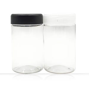 냉장고정리용기 플라스틱 시리얼통 견과류통 쿠키통 양념통 페트병 올담 원형 300ml