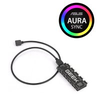 RGB 10포트 허브 AURA SYNC PC튜닝용