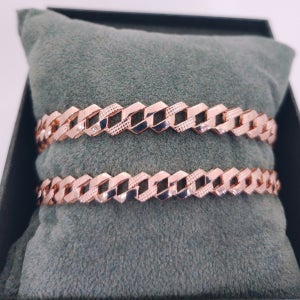 14k 체인팔찌 커플팔찌 18k