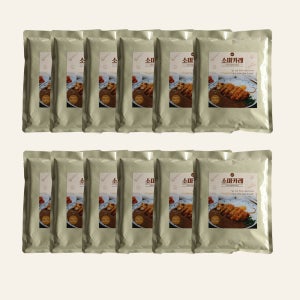 소미카레 500g x 12bag/박스- 일본 카레 소스 진한 커리 즉석 와후 레토르트
