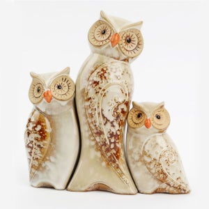 부엉이 장식품 도자기인형 인테리어 소품 집들이선물