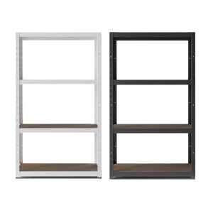 다용도 조립 수납 선반 무볼트앵글 랙 경량렉 철제 카페 선반장 제작 40 30 180 4s