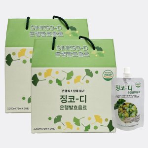 은행마을 은행식초 파우치 75ml 60봉