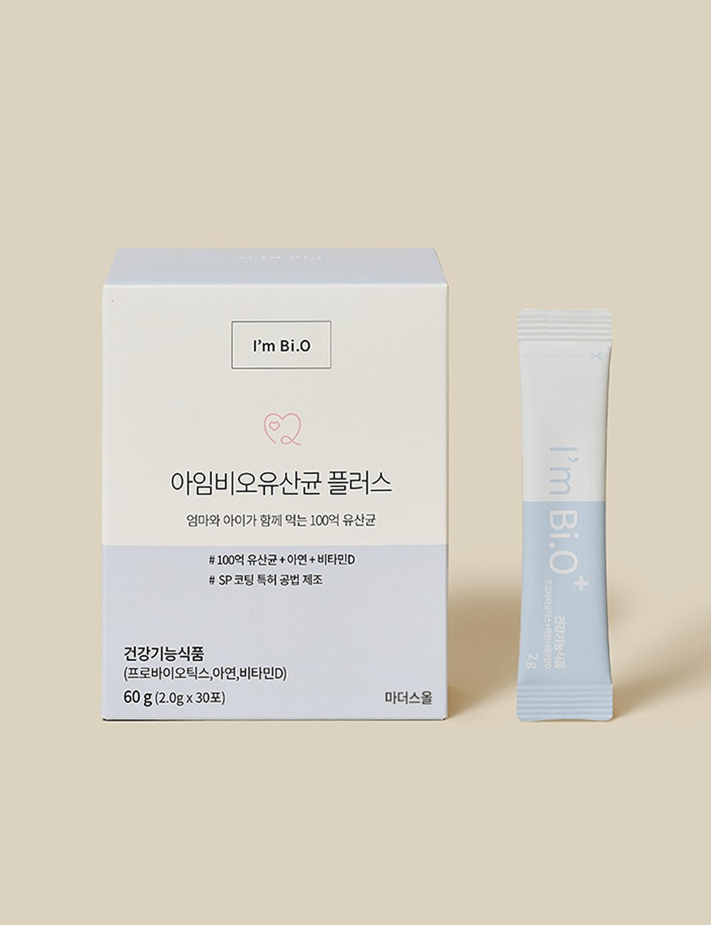 <b>마더스올</b> 아임비오유산균 플러스 1개월분