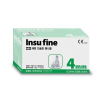 태창 인슈파인 인슐린 삭센다 주사 바늘 침 니들 펜니들 100매입 32G 4mm