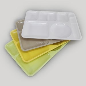 W 990 멜라민사찬식판 405x297x25 수저분리형식판 멜라민식판