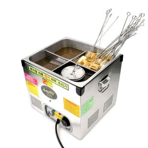 전기어묵조리기 통분리형 중형 4구6인치 분식집 편의점 국산 오뎅찜기기계 어묵꼬치 2.5Kw