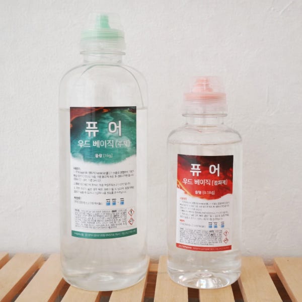 레진 에폭시레진 퓨어크리스탈베이직 1.5kg(주제+경화제) 국산