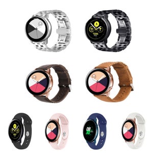 무료배송 삼성 갤럭시워치 액티브 시계줄 스트랩 20mm 신형 우레탄 가죽 메탈 실리콘