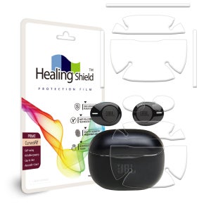 블루투스이어폰 JBL TUNE120 프라임 고광택 외부보호필름 세트 2매