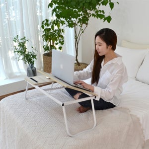 심플 각도조절 다용도 침대테이블