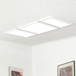 코스 LED엣지 거실등 100W(320X640 2ea + 640X640 1ea) 삼성칩