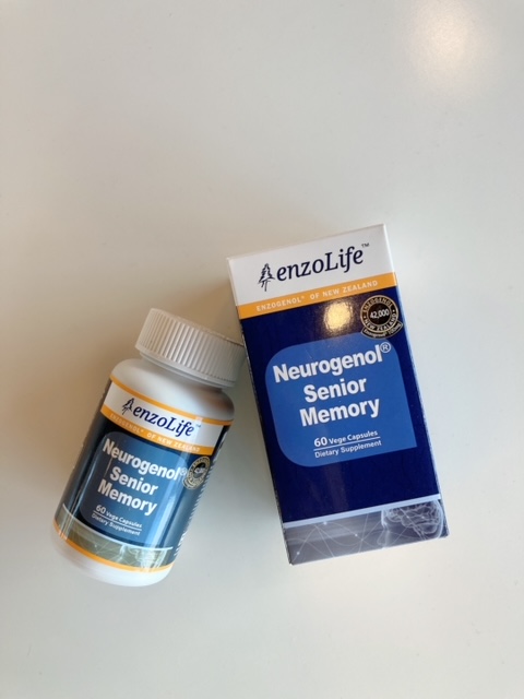 <b>엔조라이프</b> 뉴로제놀 시니어 메모리 60캡슐 참당귀 데커신 두뇌 기억력
