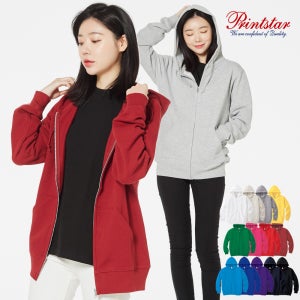 기본 무지 후드집업 14색 SS-XXL 쭈리 테리 남녀공용