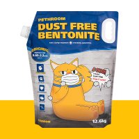 [페스룸] 더스트프리 벤토나이트 모래 오리지널 (12.6kg 1개입) 먼지없는 고양이 벤토모래