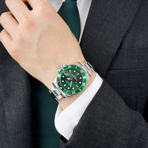 [쥴리어스옴므] JAH-104 원형 클래식 메탈 남자 손목시계 5종