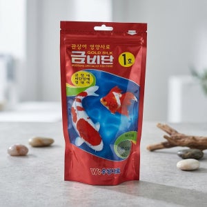 금비단 잉어 금붕어 먹이 사료 밥 열대어 물고기 우성 금비단 1호