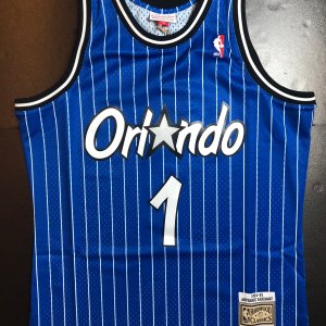 [미첼앤네스/국내재고/L/XL] 페니 하더웨이 올랜도 매직 하드우드 클래식 NBA 스윙맨 져지