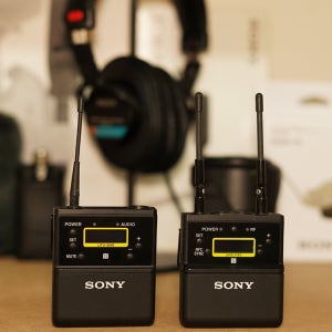 소니 UWP-D21 무선 마이크 패키지