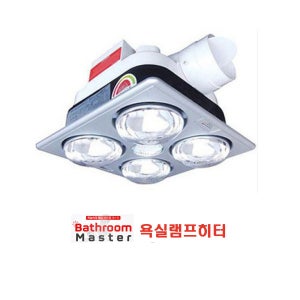바스룸마스터 F466 순간난방 환풍 조명 무선리모컨천장형 욕실난방 SH