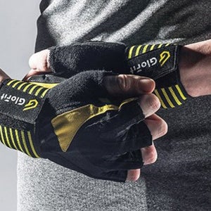 GLOFIT 글로핏 하드트레이닝 헬스장갑 스트랩 일체형 손목보호대