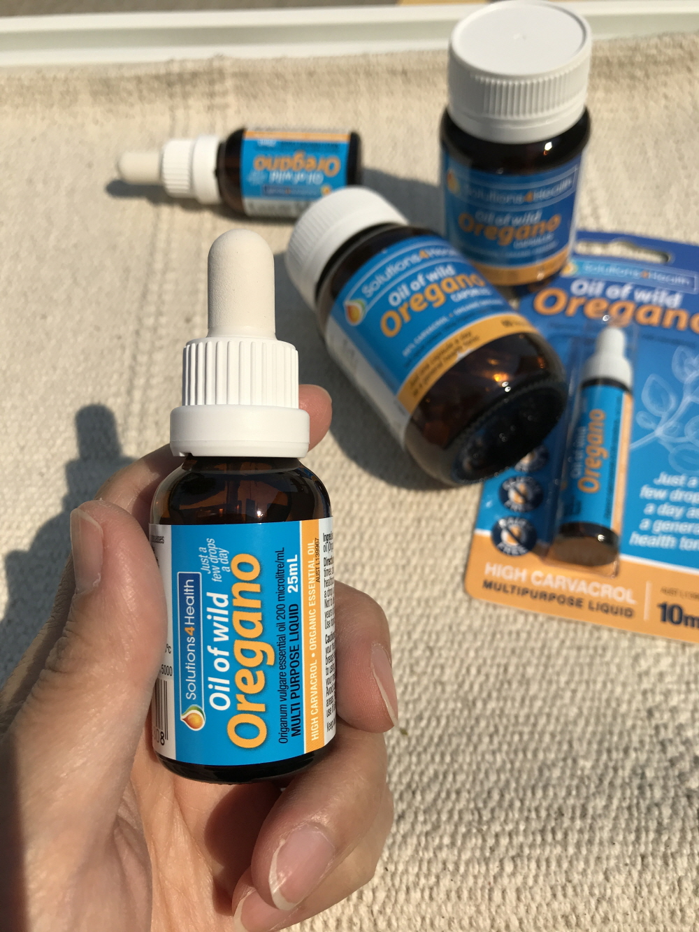 호주 솔루션 4 헬시 <b>와일드 오레가노 오일</b> 천연항생제 Solutions 4 Health Oil of Wild Oregano Oil / Capsule