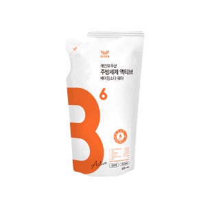 레인보우샵 주방세제 액티브 베이킹소다 워터 리필 400ml, 1개