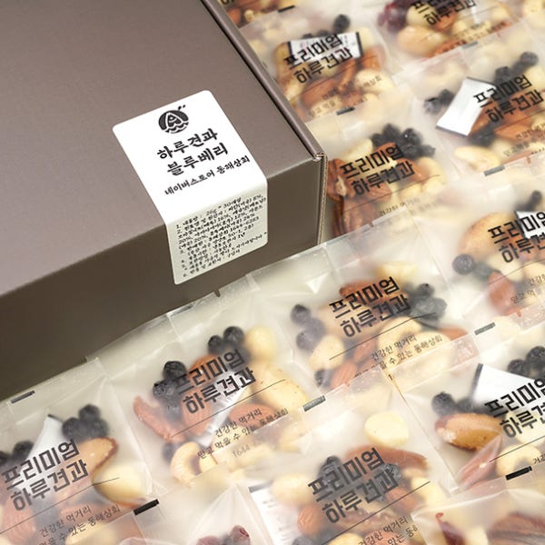 수제 하루견과 임산부 견과류 30봉 동해상회 선물세트