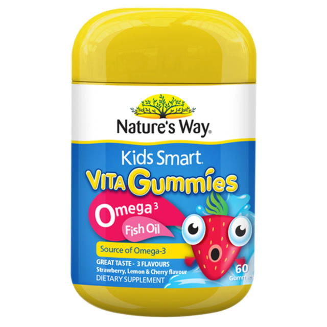 네이쳐스웨이 키즈 스마트 비타<b>구미</b> <b>오메가3</b> <b>피쉬</b> 오일 60<b>구미</b>