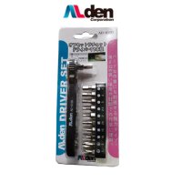 AD-012D 알덴 라쳇비트세트/11pcs/미니 라쳇드라이버세트