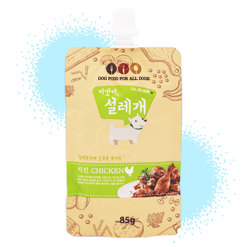 펫더맨 설레개 츄르 활력돋는 치킨 85g