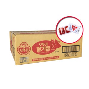 오뚜기 딸기쨈 디스펜팩 12g x 480 (박스)