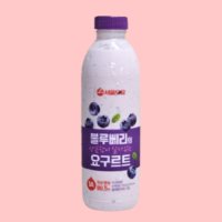 서울우유 상큼함이 살아있는 블루베리 요구르트750mL 마시는 요거트