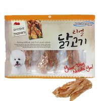 펫더맨 강아지 져키 대용량 간식 육포 리얼 닭고기 건식 꽈배기 300g