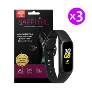 IDC 갤럭시 워치 액티브2 40mm 사파이어 방탄 곡면 풀커버필름 3매 1세트 SM-R830