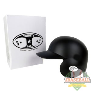 트리니티 야구헬멧 우타자용 좌귀 무광블랙
