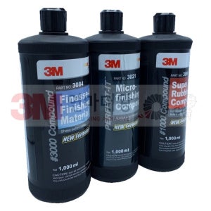 3M 광택 컴파운드 3000방 (1000방, 2000방, 3000방)