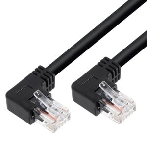 랜 케이블 CAT6 왼쪽 꺾임 인터넷 15M UTP LAN 이더넷