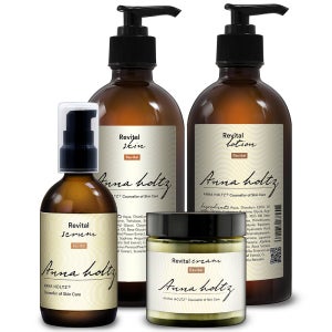 안나홀츠 주름개선 보습 영양 집중관리 스킨 로션 에센스 크림 4종 세트