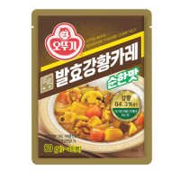 백세발효강황카레 순한맛 80G