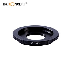 K&F 렌즈변환어댑터 C-Mount Lens - Sony NEX E/FE Body