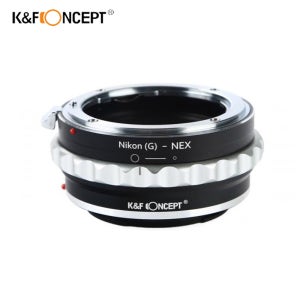 K&F 렌즈변환어댑터 NikonAI(G) Lens - Sony NEX E/FE Body